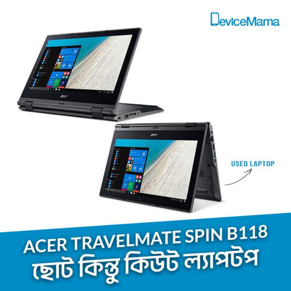ACER SPIN B118| 360 Touch | 4GB| 11.6